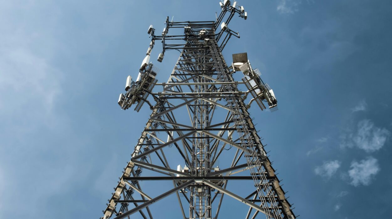 Telecom engineers managing 5G deployment and network installation across the UK